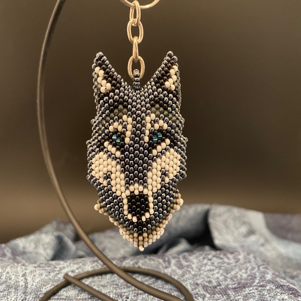 Wolf Keychain